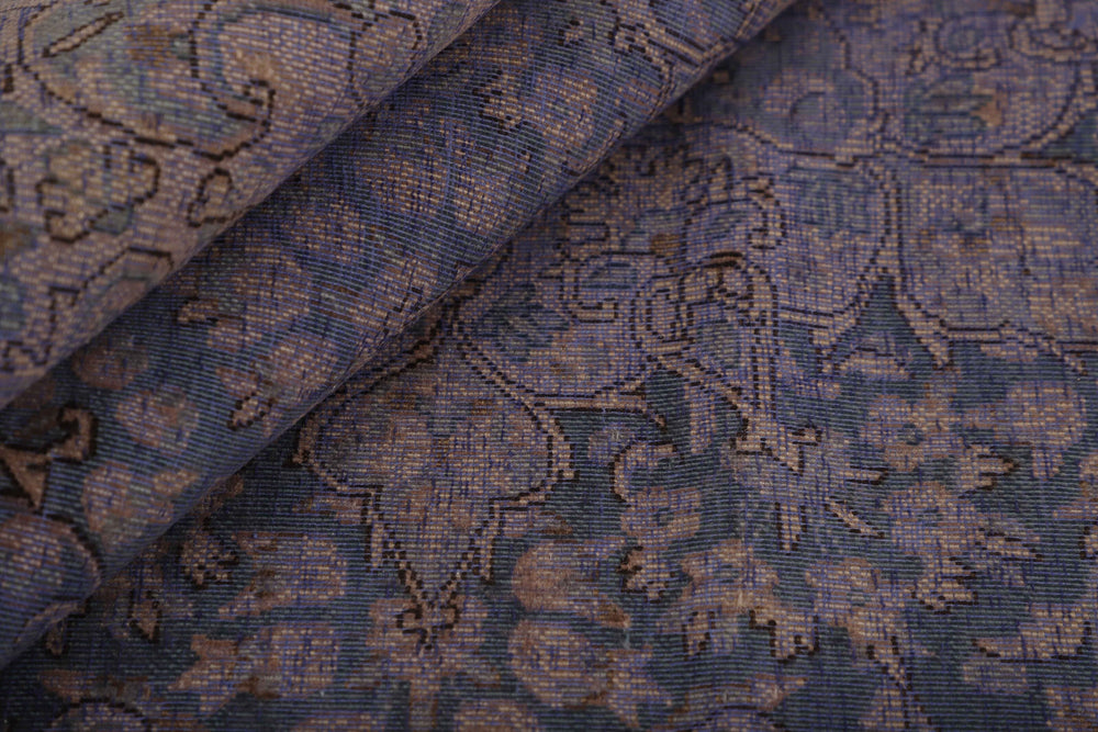 Vintage Kerman Collection: Antique Persian Hand-Knotted Rugs in Recoloured, Stonewashed Finishes167 cm x 243 cm