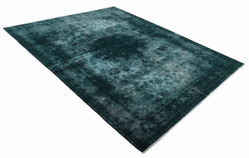 Vintage Kerman Collection: Antique Persian Hand-Knotted Rugs in Recoloured, Stonewashed Finishes175 cm x 247 cm