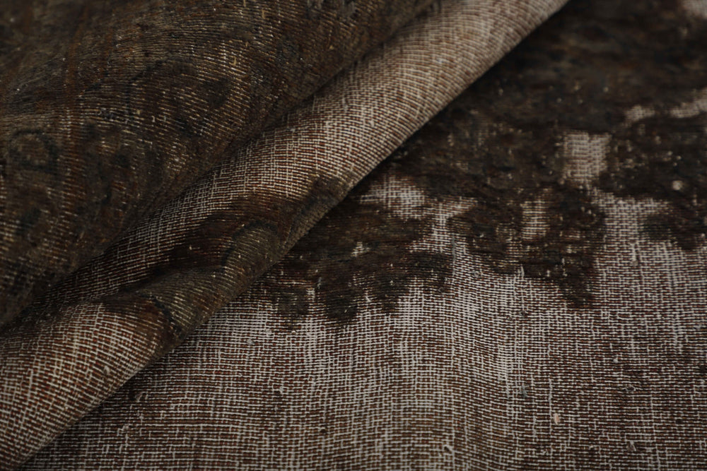 Vintage Kerman Collection: Antique Persian Hand-Knotted Rugs in Recoloured, Stonewashed Finishes150 cm x 237 cm