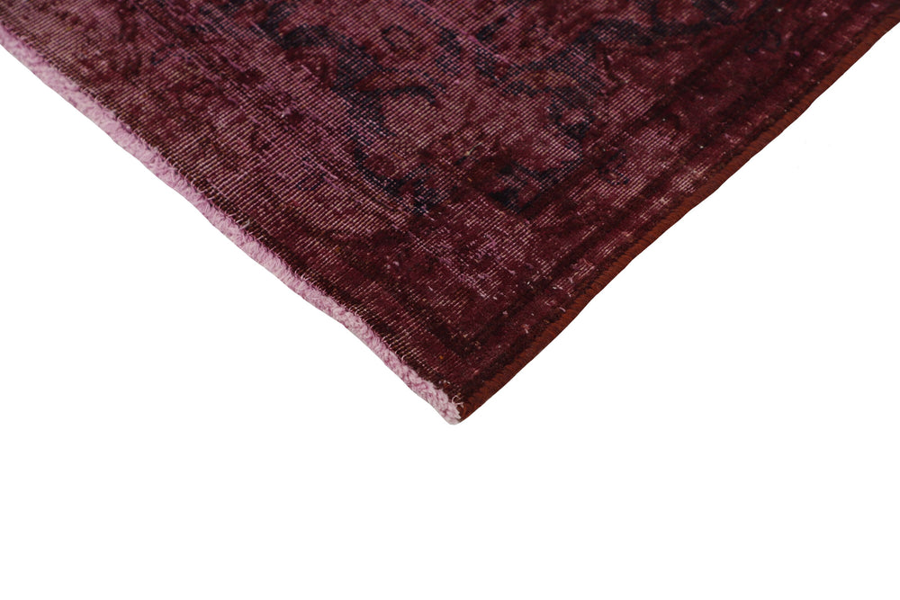 Vintage Kerman Collection: Antique Persian Hand-Knotted Rugs in Recoloured, Stonewashed Finishes211 cm x 308 cm