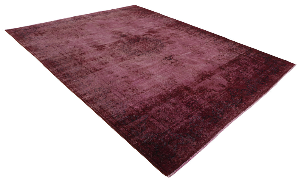 Vintage Kerman Collection: Antique Persian Hand-Knotted Rugs in Recoloured, Stonewashed Finishes211 cm x 308 cm