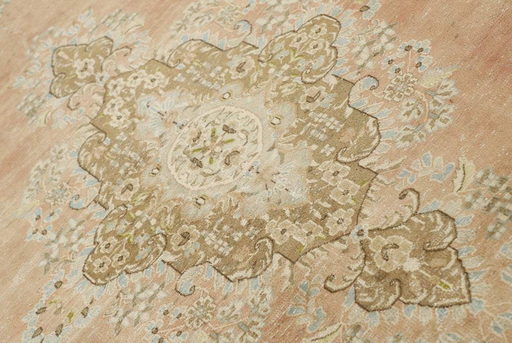 Vintage Royal Collection: Antique Persian Hand-Knotted Rugs in Stonewashed, Recoloured Finishes244 cm x 340 cm