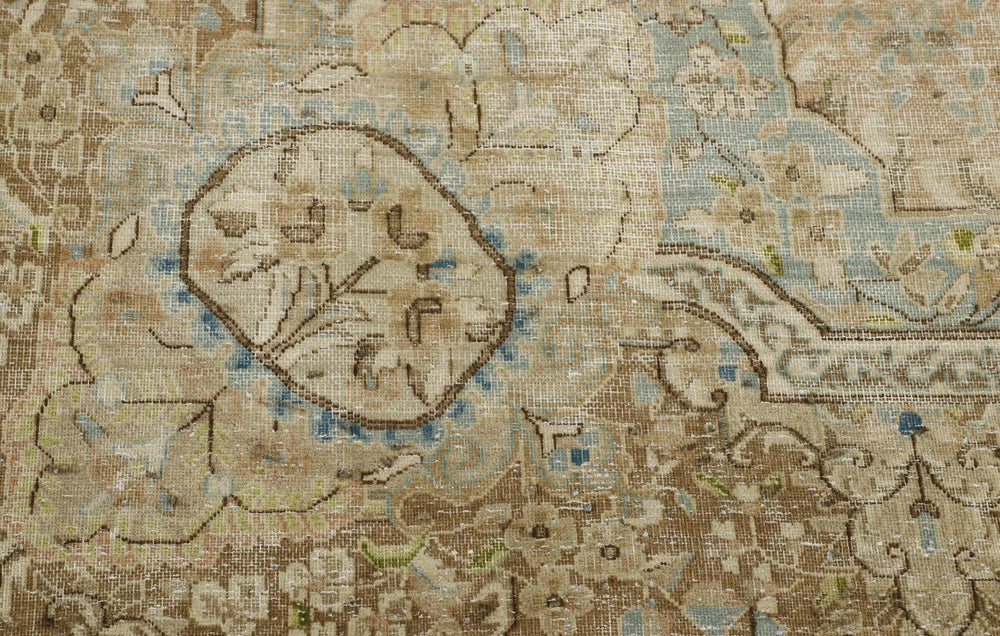 Vintage Royal Collection: Antique Persian Hand-Knotted Rugs in Stonewashed, Recoloured Finishes244 cm x 340 cm