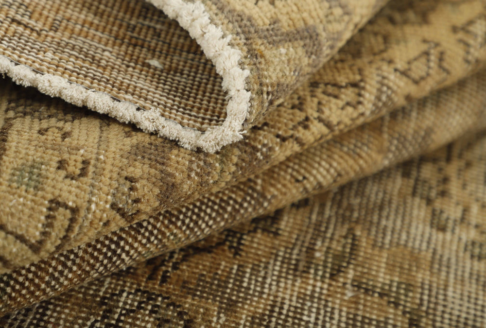 Vintage Royal Collection: Antique Persian Hand-Knotted Rugs in Stonewashed, Recoloured Finishes235 cm x 323 cm