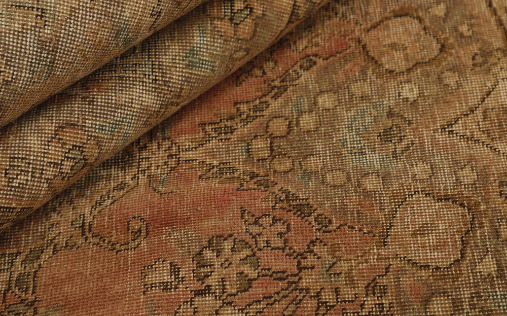 Vintage Royal Collection: Antique Persian Hand-Knotted Rugs in Stonewashed, Recoloured Finishes264 cm x 332 cm