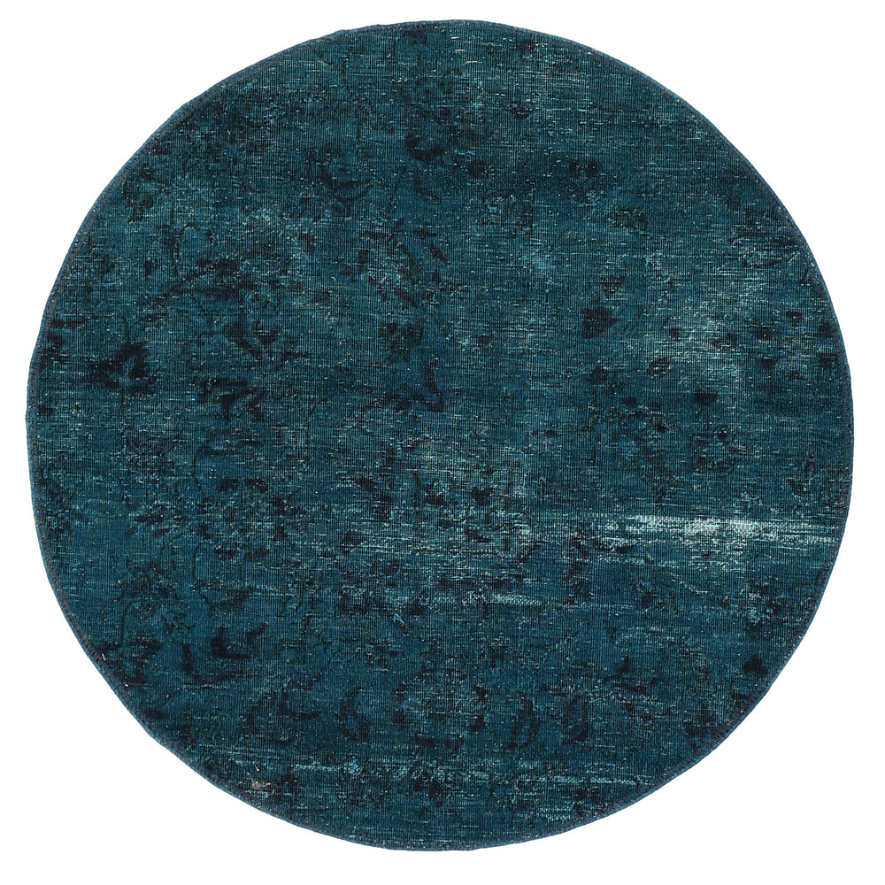 Vintage Royal Collection: Antique Persian Hand-Knotted Rugs in Stonewashed, Recoloured Finishes100 cm x 100 cm