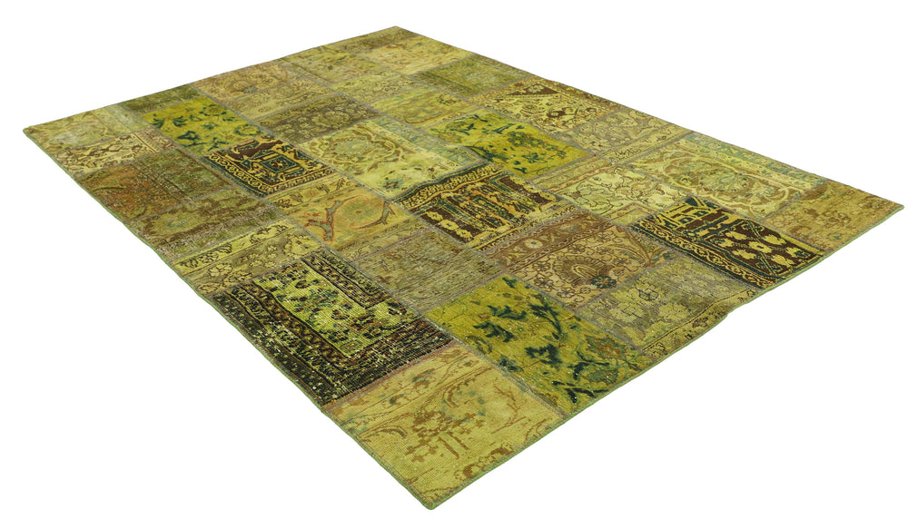 Vintage Royal Patchwork Rugs | Antique Persian Handcraft170 cm x 243 cm