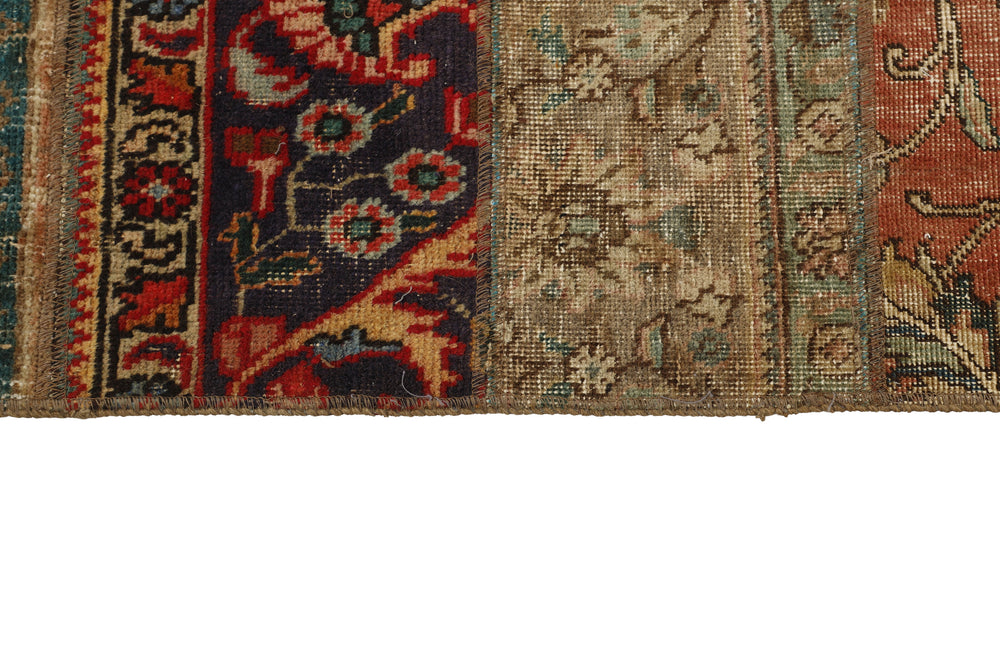 Vintage Royal Patchwork Rugs | Antique Persian Handcraft248 cm x 310 cm