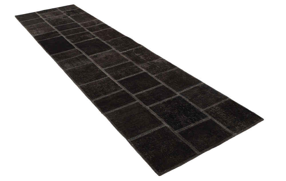 Vintage Royal Patchwork Rugs | Antique Persian Handcraft83 cm x 307 cm