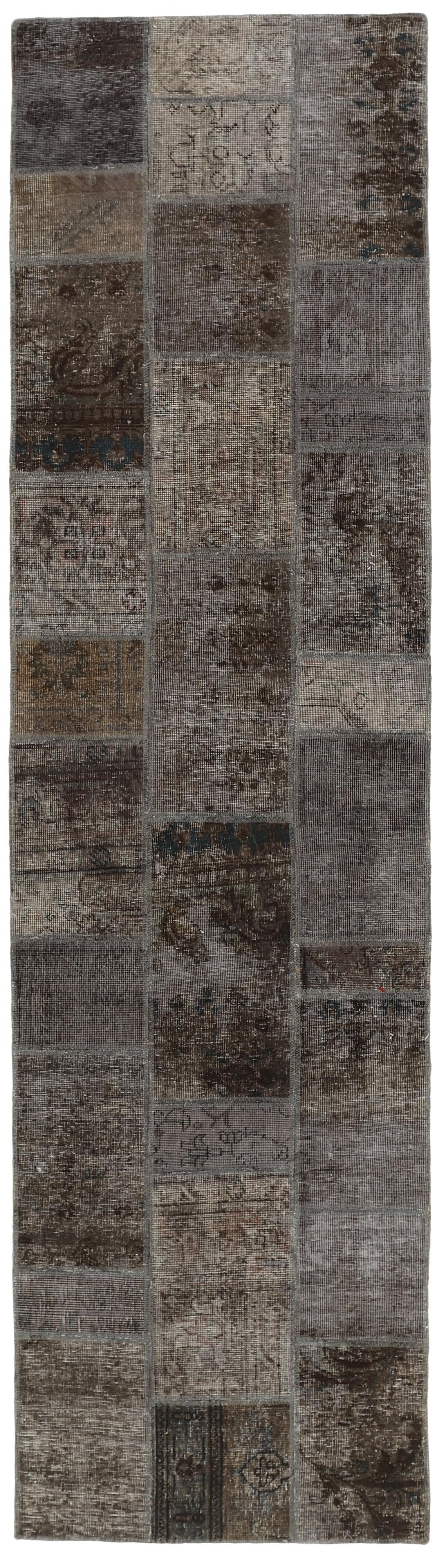 Vintage Royal Patchwork Rugs | Antique Persian Handcraft84 cm x 310 cm