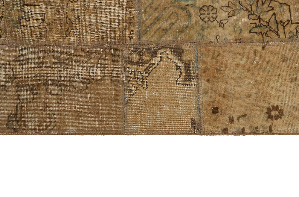 Vintage Royal Patchwork Rugs | Antique Persian Handcraft81 cm x 311 cm