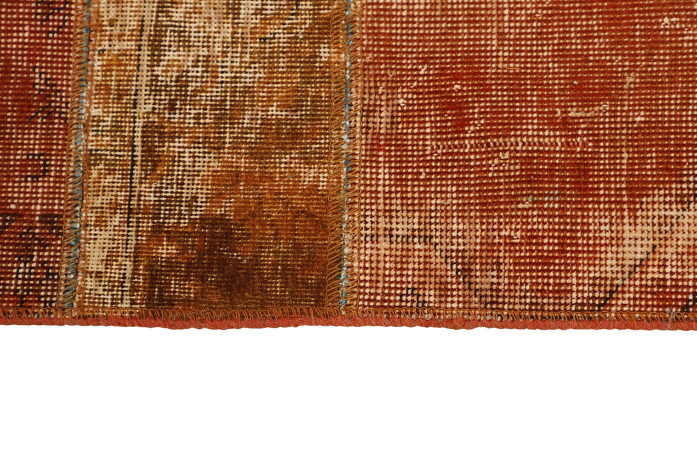 Vintage Royal Patchwork Rugs | Antique Persian Handcraft82 cm x 307 cm