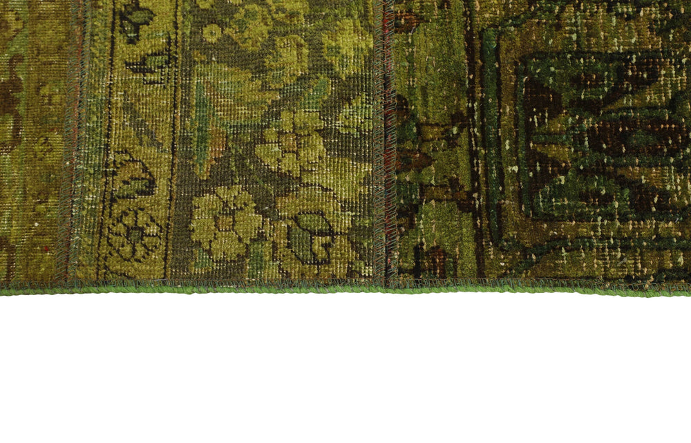 Vintage Royal Patchwork Rugs | Antique Persian Handcraft82 cm x 305 cm