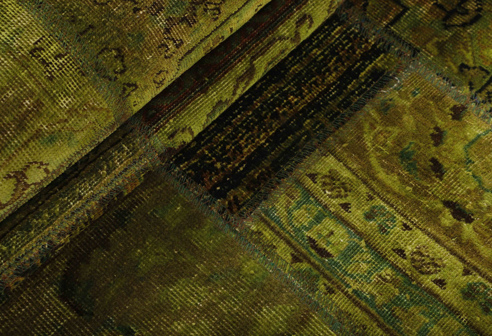 Vintage Royal Patchwork Rugs | Antique Persian Handcraft81 cm x 410 cm