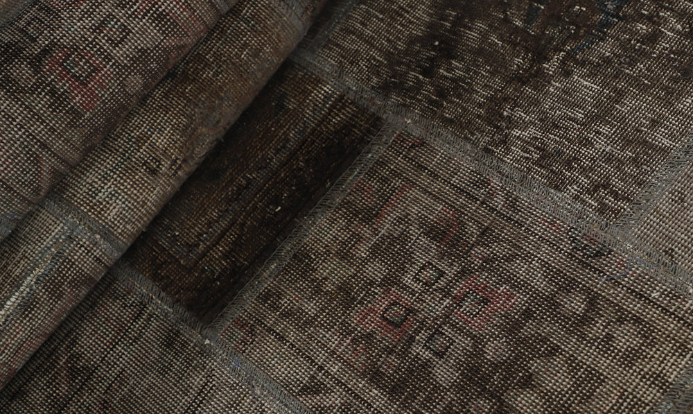 Vintage Royal Patchwork Rugs | Antique Persian Handcraft82 cm x 409 cm