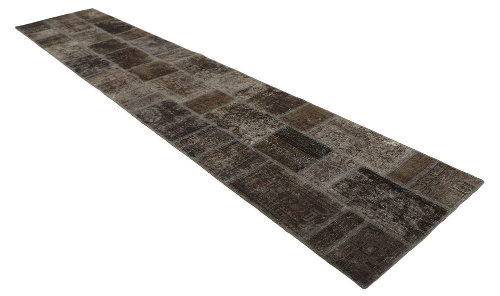 Vintage Royal Patchwork Rugs | Antique Persian Handcraft82 cm x 409 cm