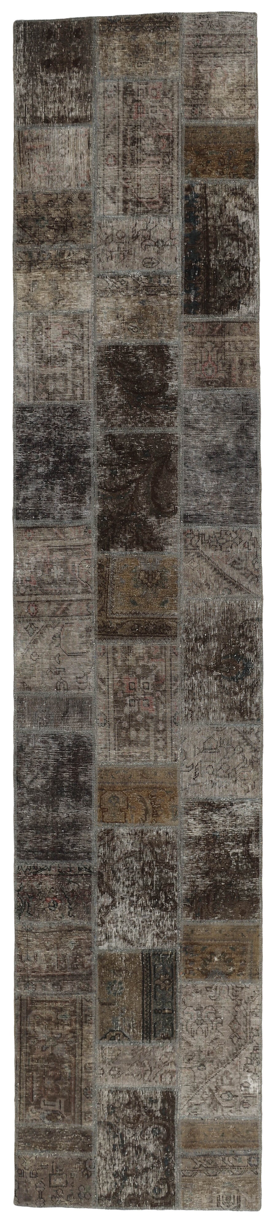 Vintage Royal Patchwork Rugs | Antique Persian Handcraft82 cm x 409 cm