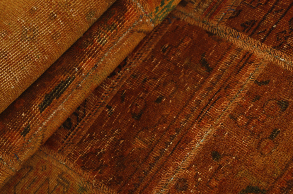 Vintage Royal Patchwork Rugs | Antique Persian Handcraft81 cm x 417 cm