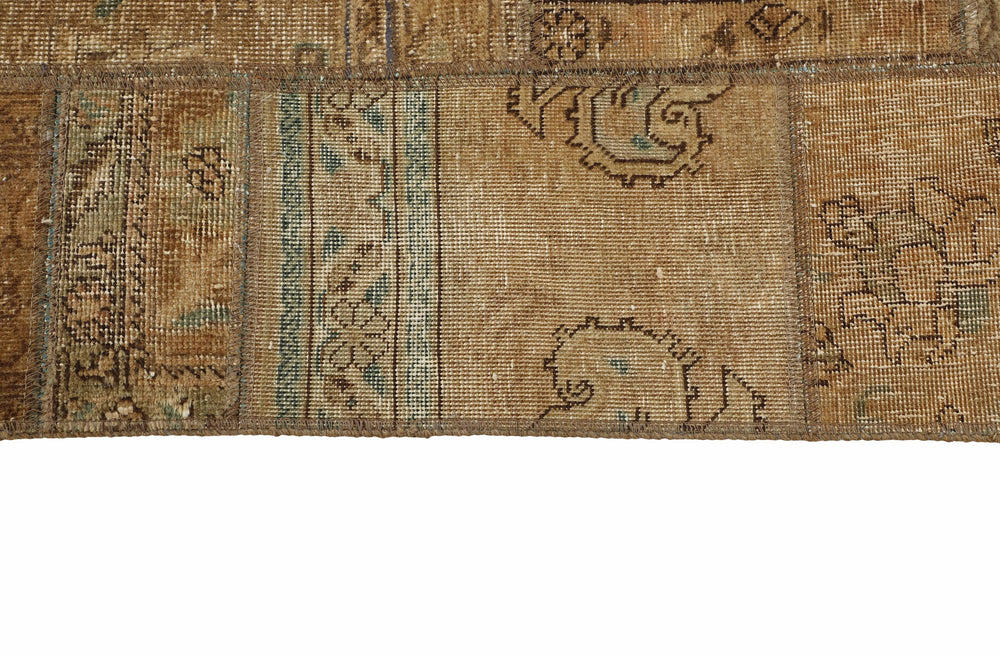 Vintage Royal Patchwork Rugs | Antique Persian Handcraft82 cm x 410 cm