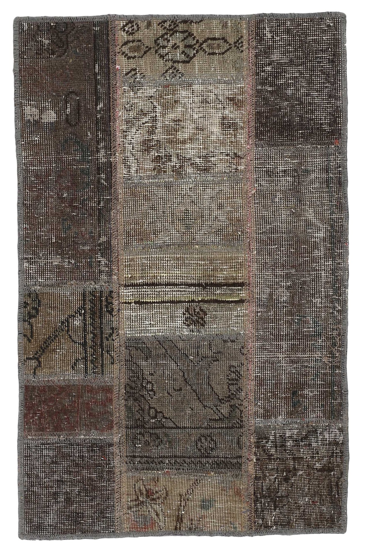 Vintage Royal Patchwork Rugs | Antique Persian Handcraft60 cm x 90 cm