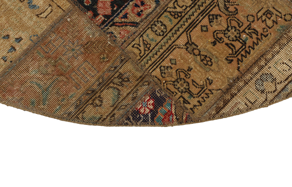 Vintage Royal Patchwork Rugs | Antique Persian Handcraft200 cm x 200 cm
