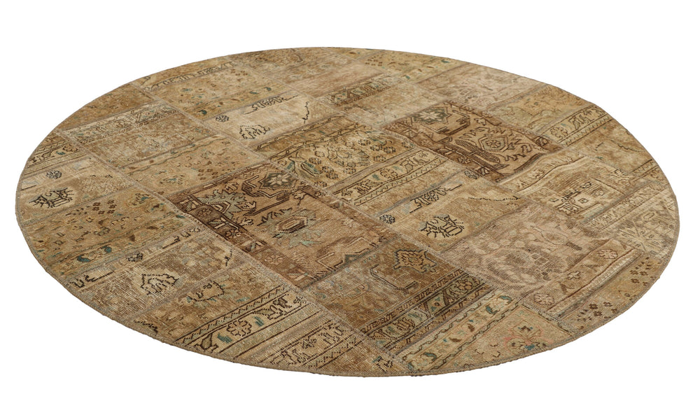 Vintage Royal Patchwork Rugs | Antique Persian Handcraft200 cm x 200 cm