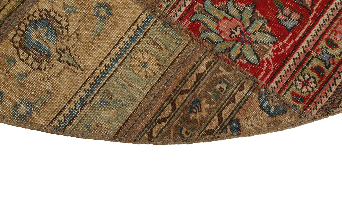 Vintage Royal Patchwork Rugs | Antique Persian Handcraft200 cm x 200 cm