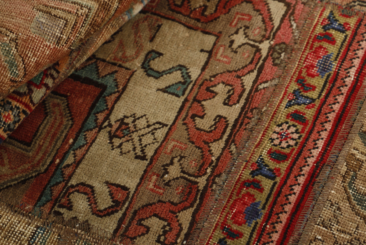 Vintage Royal Patchwork Rugs | Antique Persian Handcraft200 cm x 200 cm