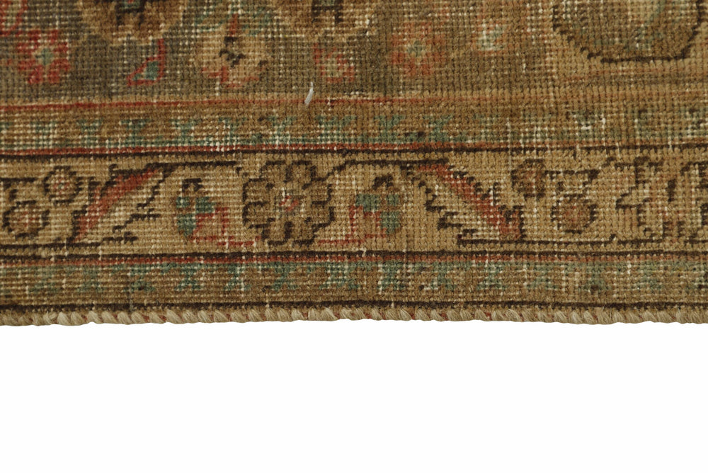 Vintage Royal Collection: Antique Persian Hand-Knotted Rugs in Stonewashed, Recoloured Finishes302 cm x 381 cm