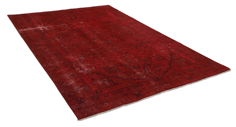 Vintage Royal Collection: Antique Persian Hand-Knotted Rugs in Stonewashed, Recoloured Finishes190 cm x 276 cm