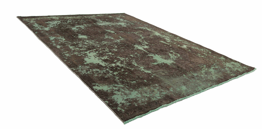 Vintage Royal Collection: Antique Persian Hand-Knotted Rugs in Stonewashed, Recoloured Finishes209 cm x 289 cm