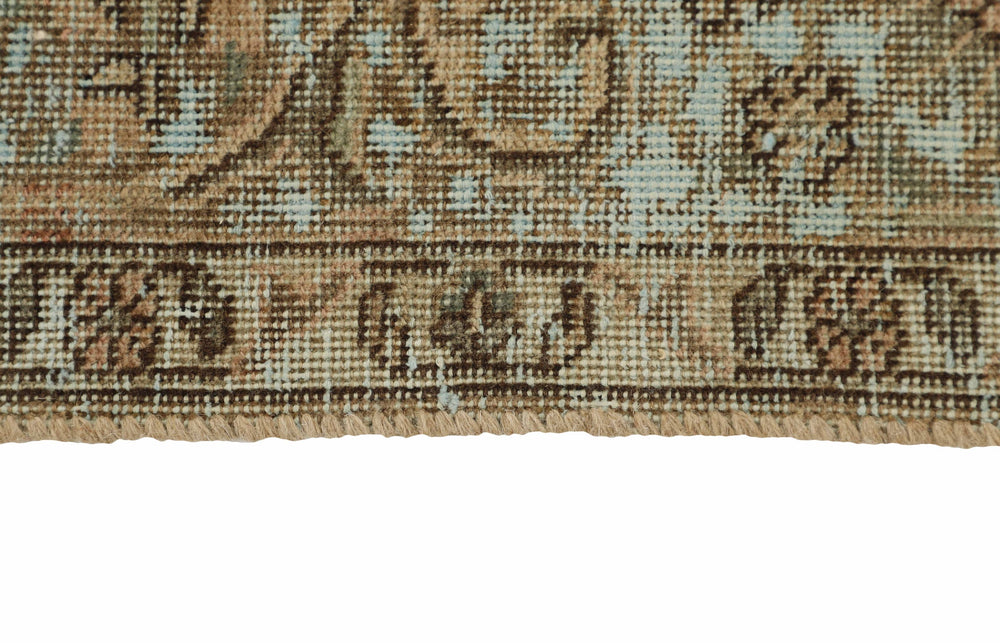 Vintage Royal Collection: Antique Persian Hand-Knotted Rugs in Stonewashed, Recoloured Finishes200 cm x 263 cm