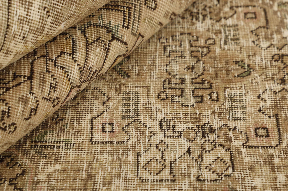 Vintage Royal Collection: Antique Persian Hand-Knotted Rugs in Stonewashed, Recoloured Finishes205 cm x 287 cm