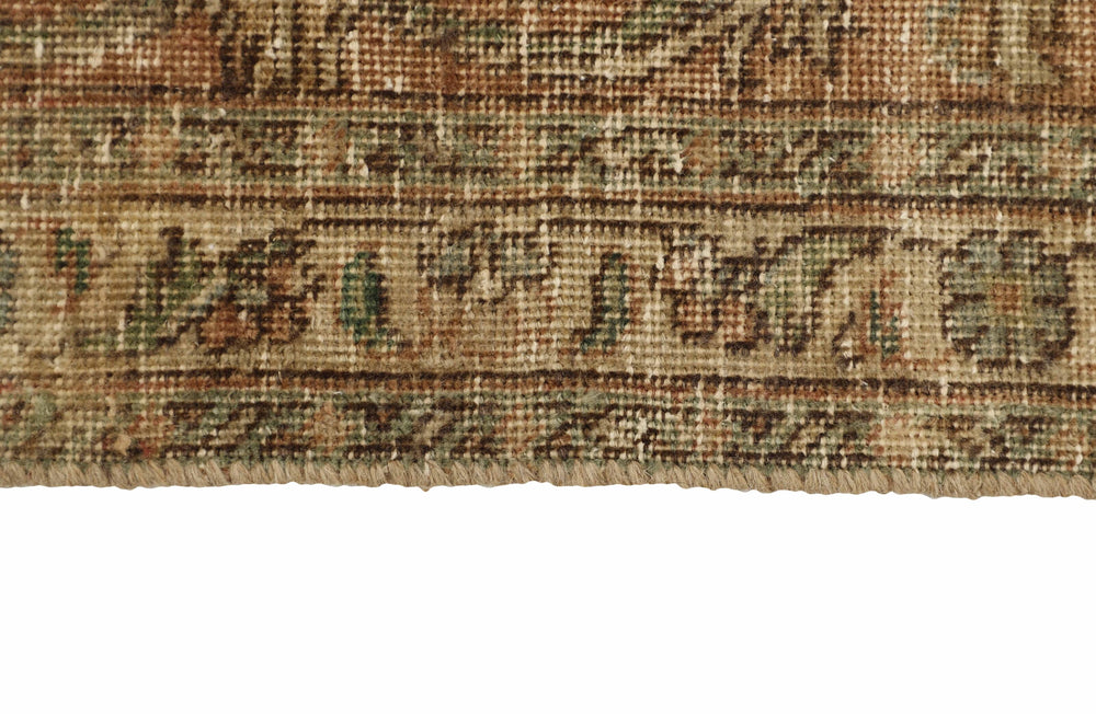 Vintage Royal Collection: Antique Persian Hand-Knotted Rugs in Stonewashed, Recoloured Finishes221 cm x 322 cm