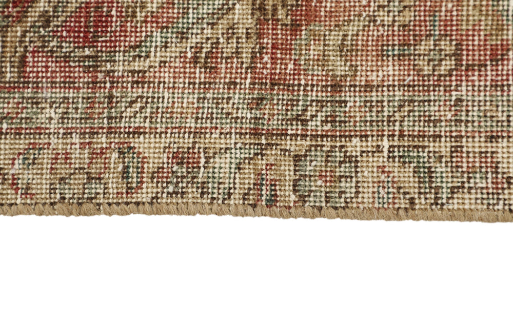 Vintage Royal Collection: Antique Persian Hand-Knotted Rugs in Stonewashed, Recoloured Finishes213 cm x 314 cm