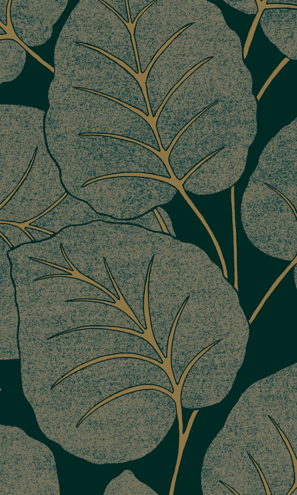 Aqua Luxor Leaf Tropical Wallpaper R8904