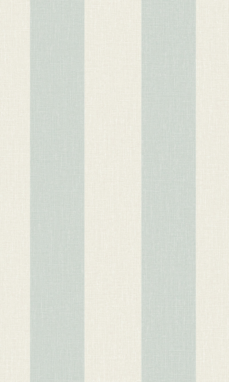 Aqua Simple Stripes Wallpaper R8776