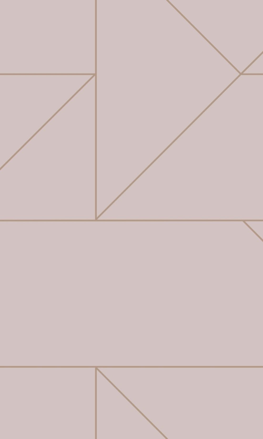 Beige Graphic Line Geometric Wallpaper  R8340