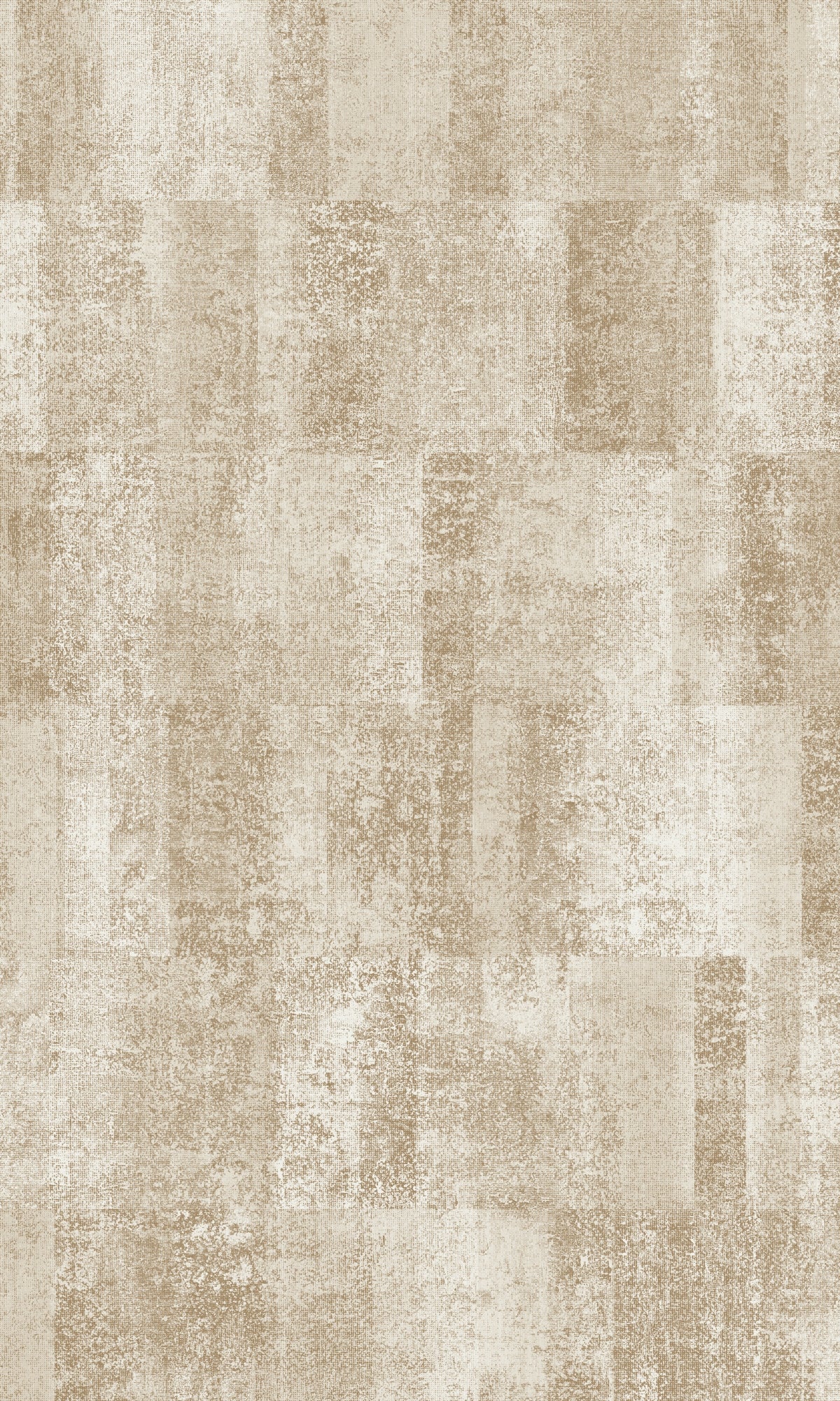Beige Scratched Textured Blocks Geometric Wallpaper R9296