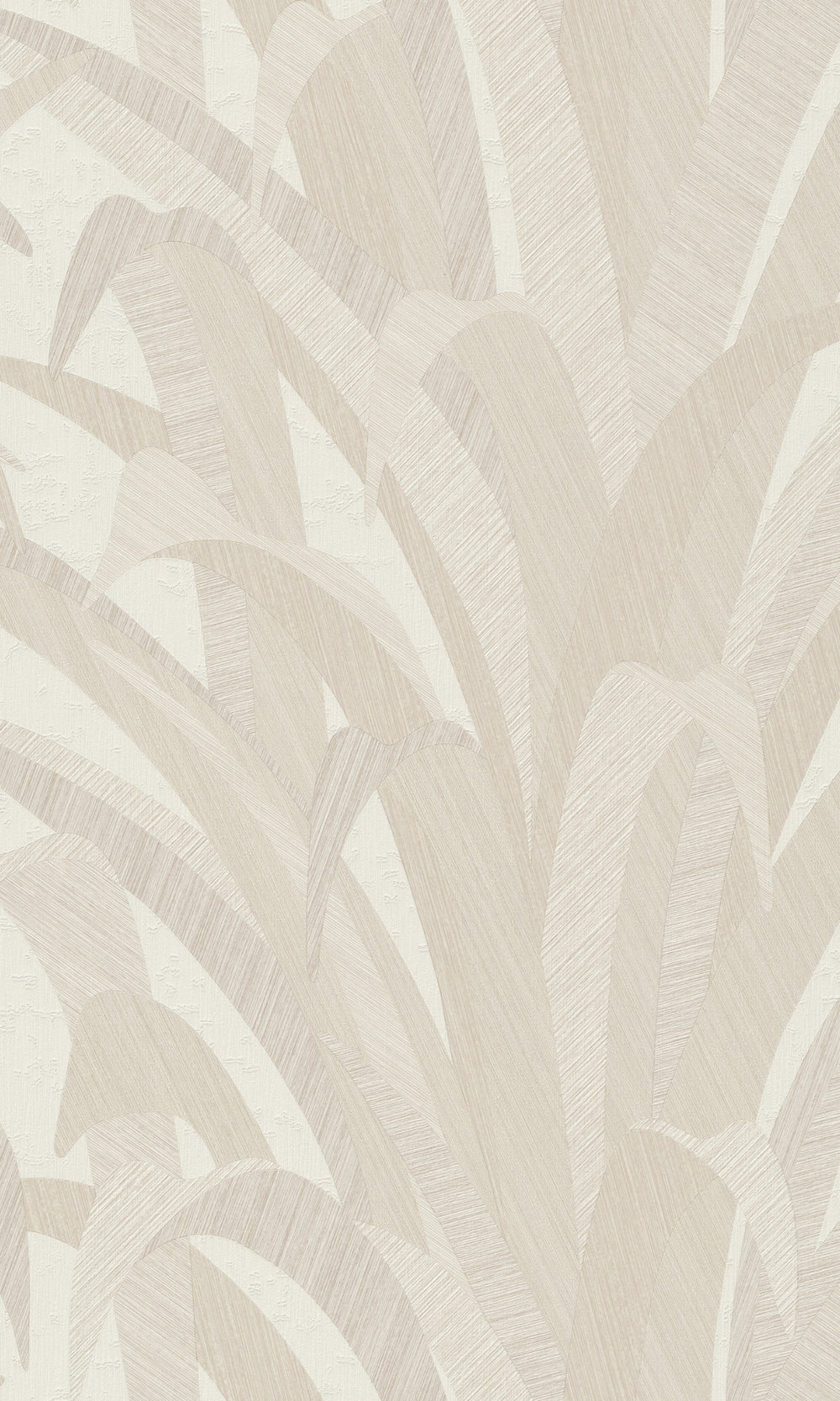 Beige Tropical Palm Leaves Wallpaper R8718