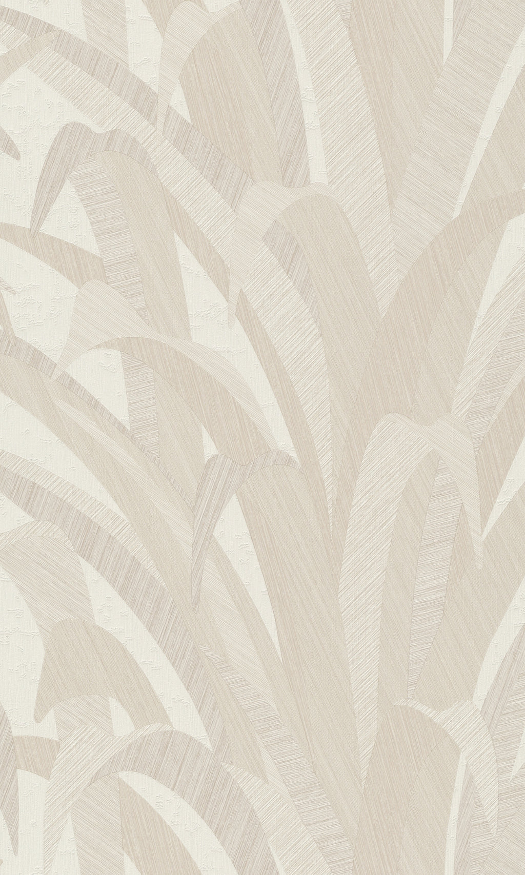 Beige Tropical Palm Leaves Wallpaper R8718