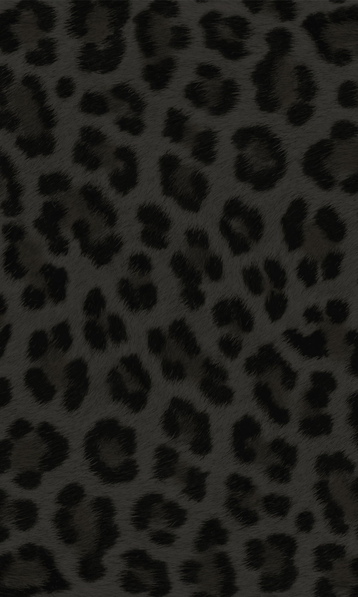 Black Leopard Animal Print Wallpaper R8324