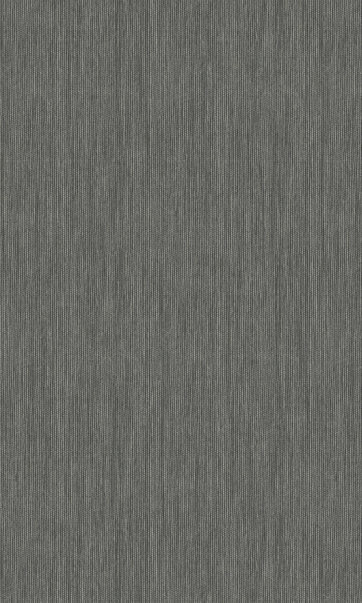 Black Plain Textile Textured Wallpaper R9076