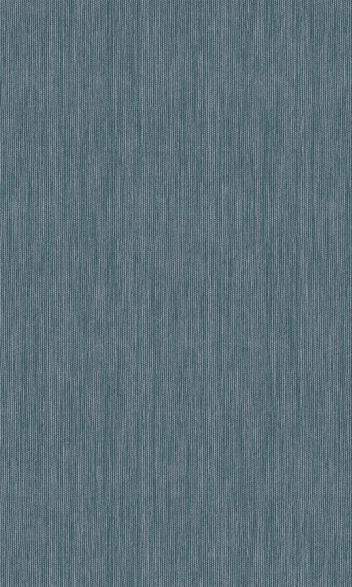Blue Plain Textile Textured Wallpaper R9073