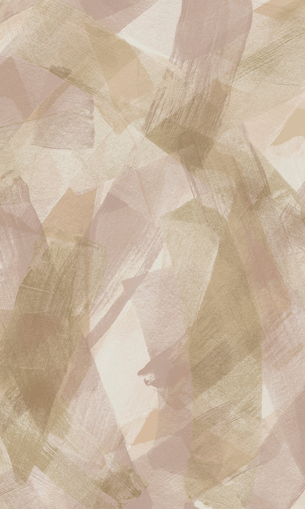 Blush Coral Bold Sweeping Brushstrokes Wallpaper R8930