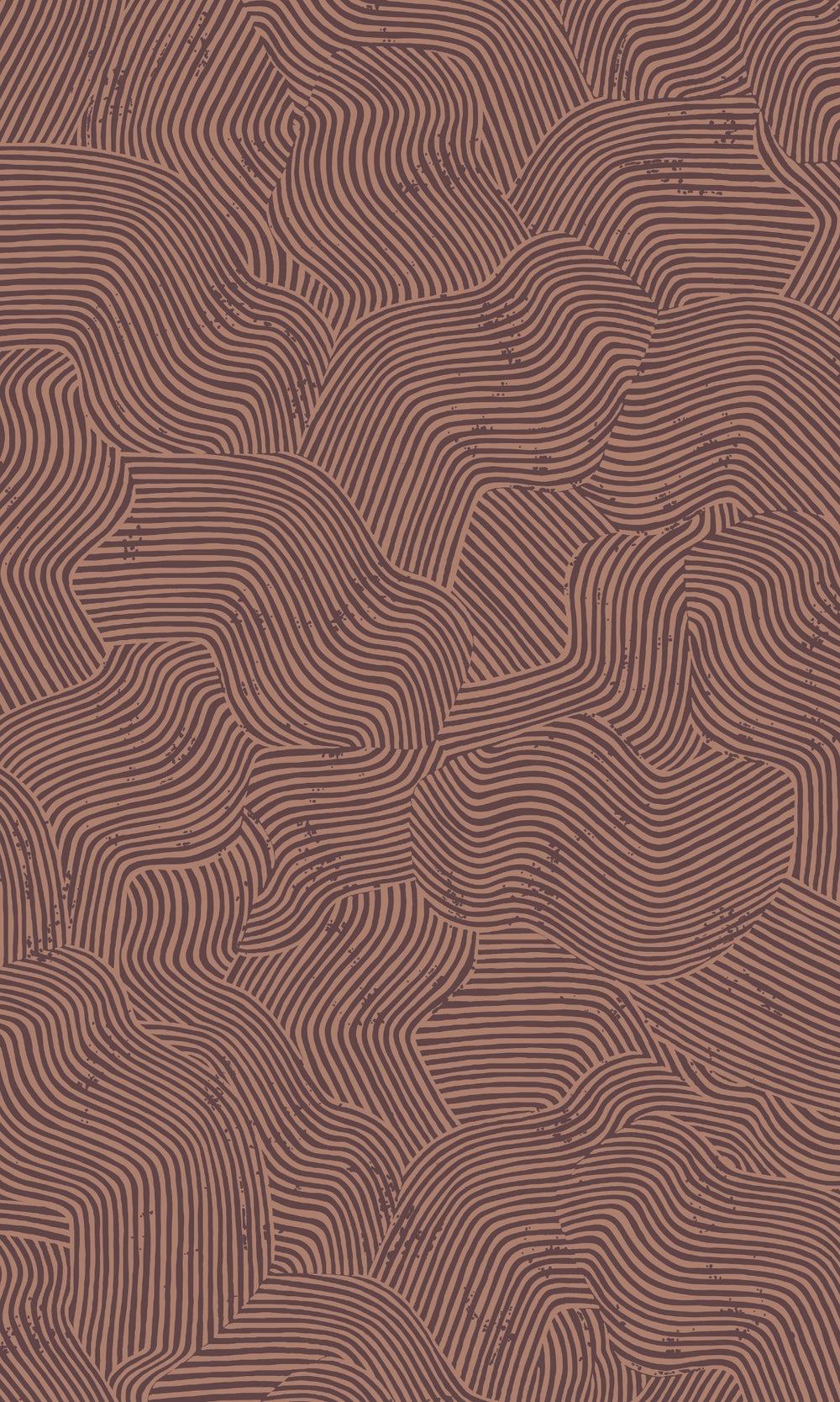 Bordeaux Abstract Geometric Waves Wallpaper R9108