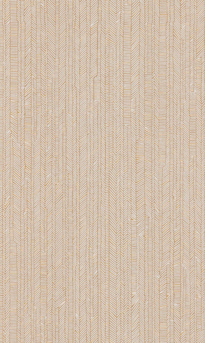 Orange Natural Chevron Herringbone Geometric Wallpaper R8609