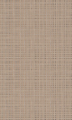 Brown Natural Weave Geometric Wallpaper R8616