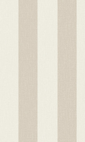 Brown & Beige Simple Stripes Wallpaper R8772