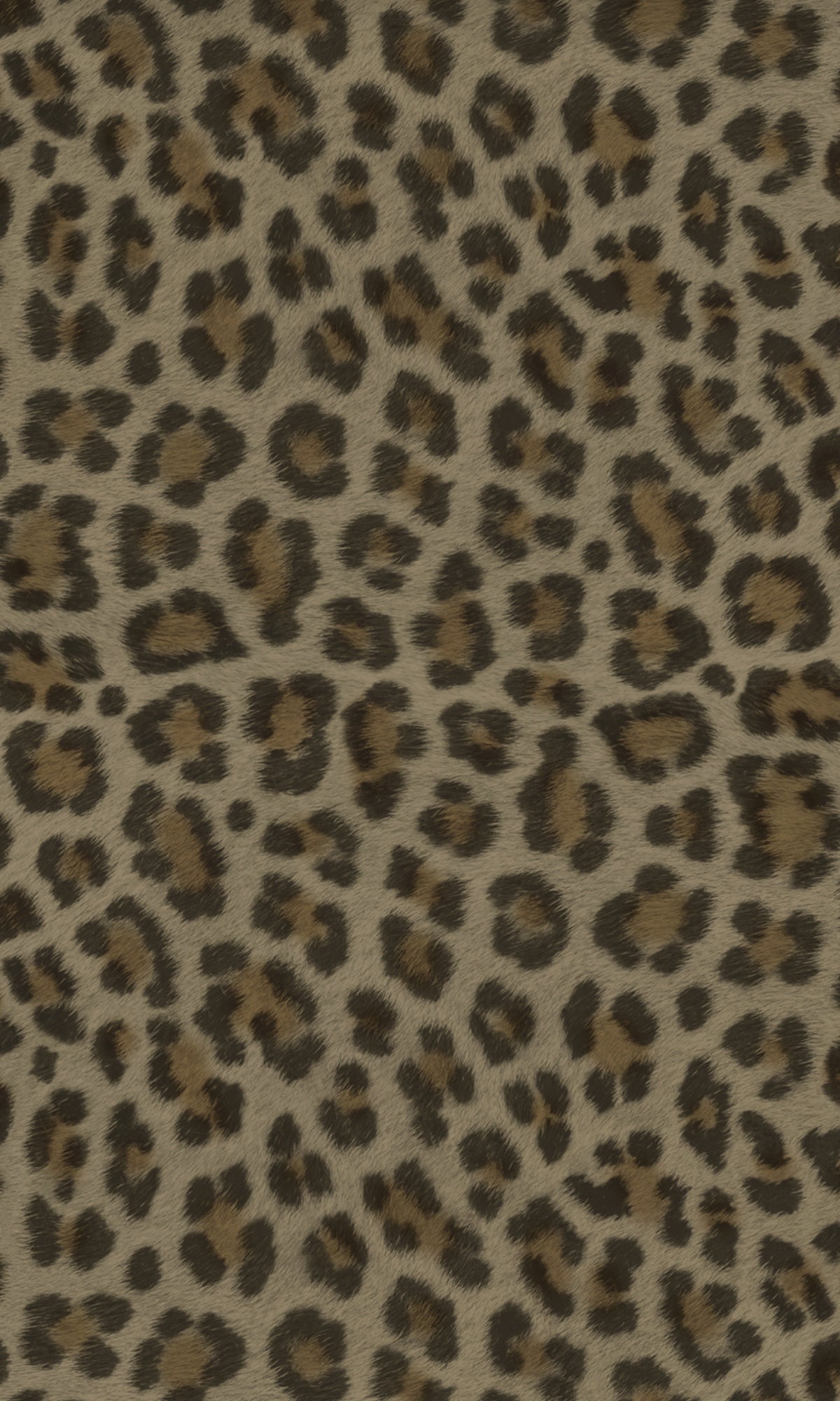 Brown & Black Leopard Animal Print Wallpaper R8322